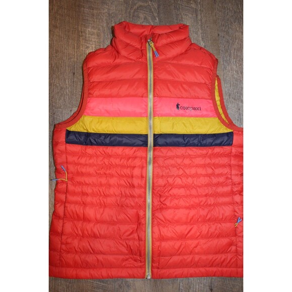 Cotopaxi Jackets & Blazers - New Cotopaxi Women's Fuego 800 Down Vest RED ORANGE YELLOW Sz XS $185
